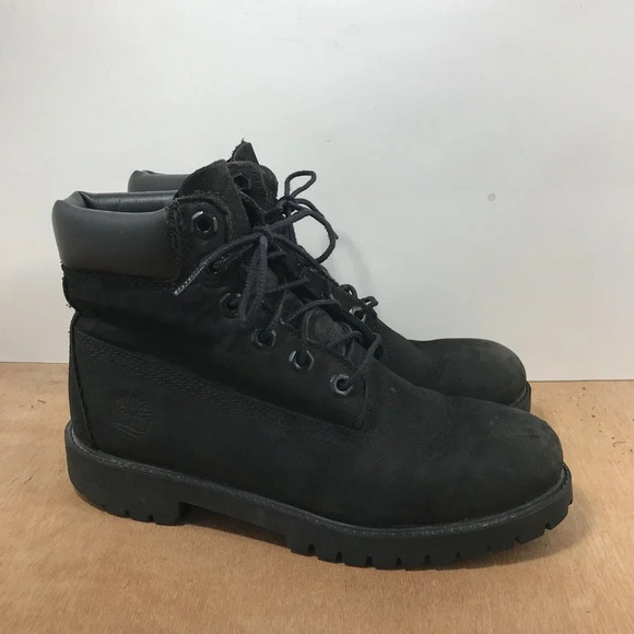 Timberland Other - Timberland Premium Black Waterproof Boots, 12907 Youth Size 5